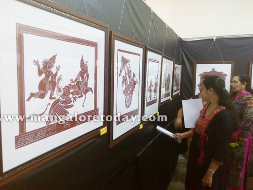 Kaavee Nayana&rsquo; Art Exhibition Inaugurated 1